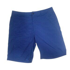 Ben‎ Hogan Golf Shorts Mens Size 36 Blue Checkered Athletic Sports